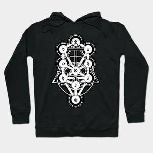 Sacred Geometry Gnostic Rosicrucian Tree of Life Kabalah Alchemy Hoodie